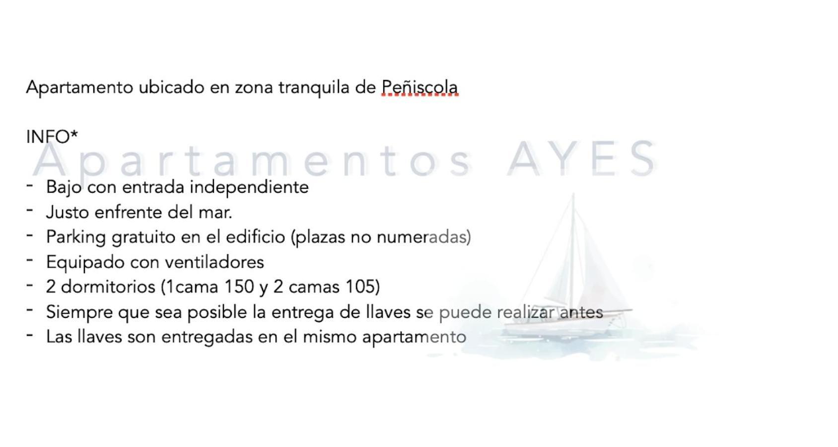 Apartamento Playa Norte Peñíscola Exteriér fotografie